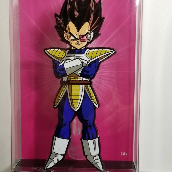 FiGPiN XL X59 Vegeta "Over 9000!" Dragon Ball Z - NEW - Picture 2 of 4